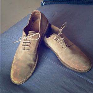 J. crew suede oxfords